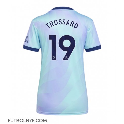 Camiseta Arsenal Leandro Trossard #19 Tercera Equipación para mujer 2024-25 manga corta